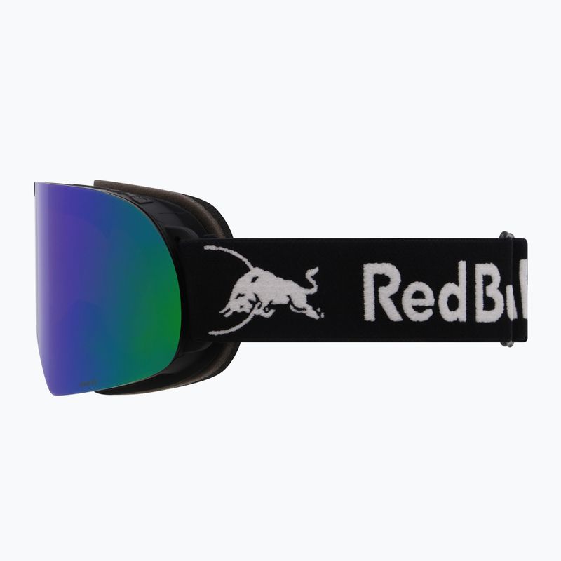 Скиорска маска Red Bull SPECT Rush matt black/brown with green mirror 4