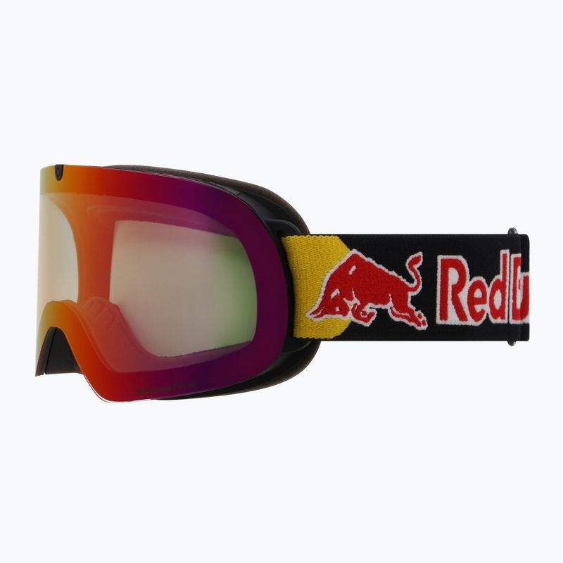 Скиорска маска Red Bull SPECT Soar Photo matt black/brown with red chrome x 2