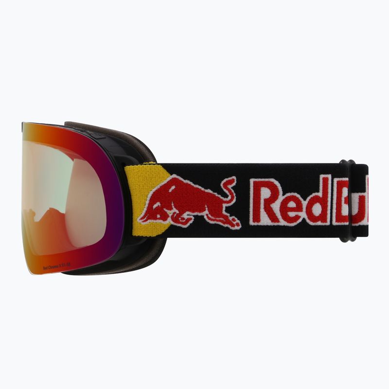 Скиорска маска Red Bull SPECT Soar Photo matt black/brown with red chrome x 4