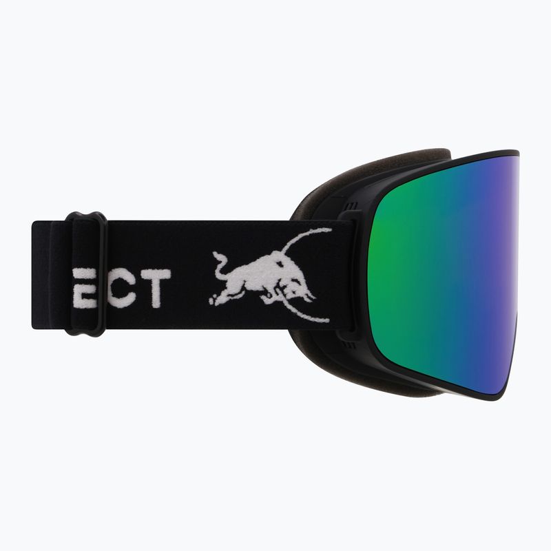 Скиорска маска Red Bull SPECT Rush matt black/brown with green mirror 3