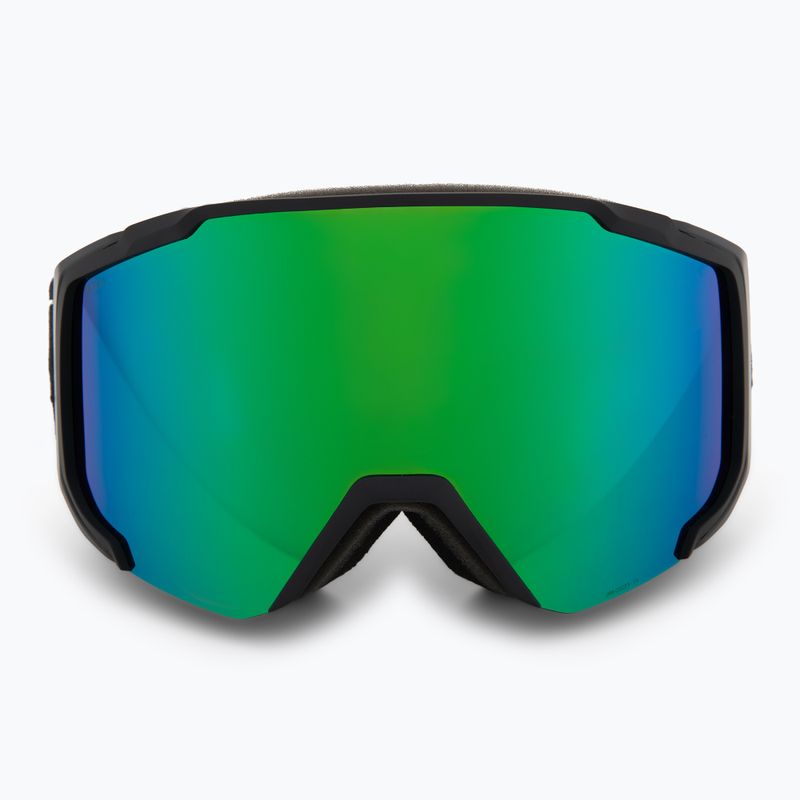 Скиорска маска Red Bull SPECT Jibb matt black/brown with green mirror 2