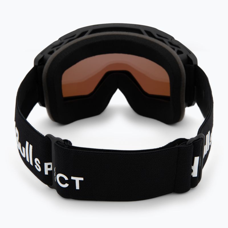 Скиорска маска Red Bull SPECT Jibb matt black/brown with green mirror 3