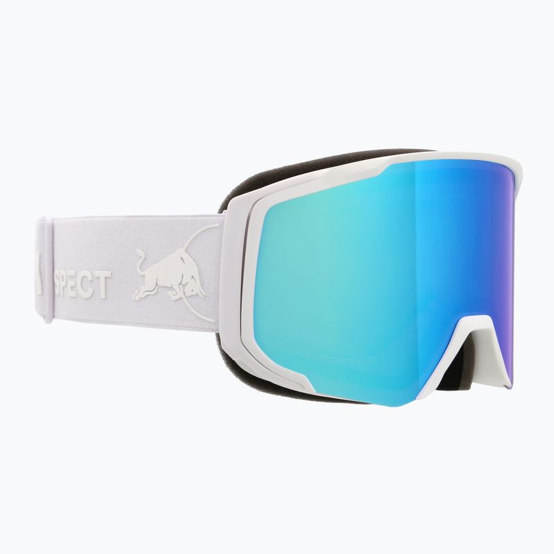 Маска Red Bull SPECT Jibb matt white/smoke with blue mirror