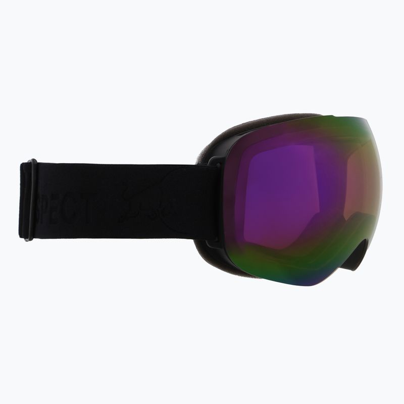 Скиорска маска Red Bull Spect Bent matt black/orange with purple mirror