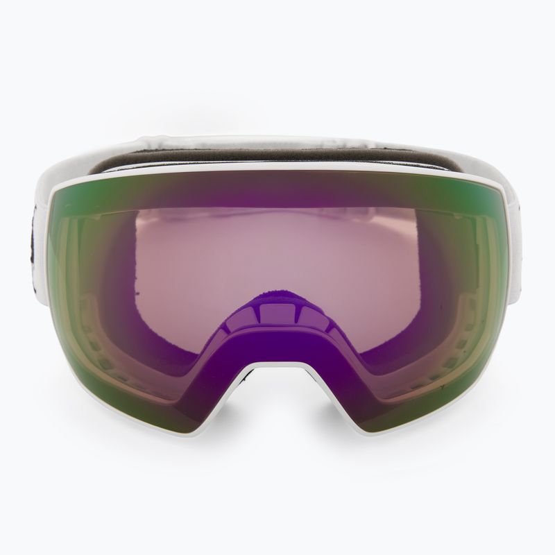 Скиорска маска Red Bull Spect Fink matt white/orange with purple mirror 2