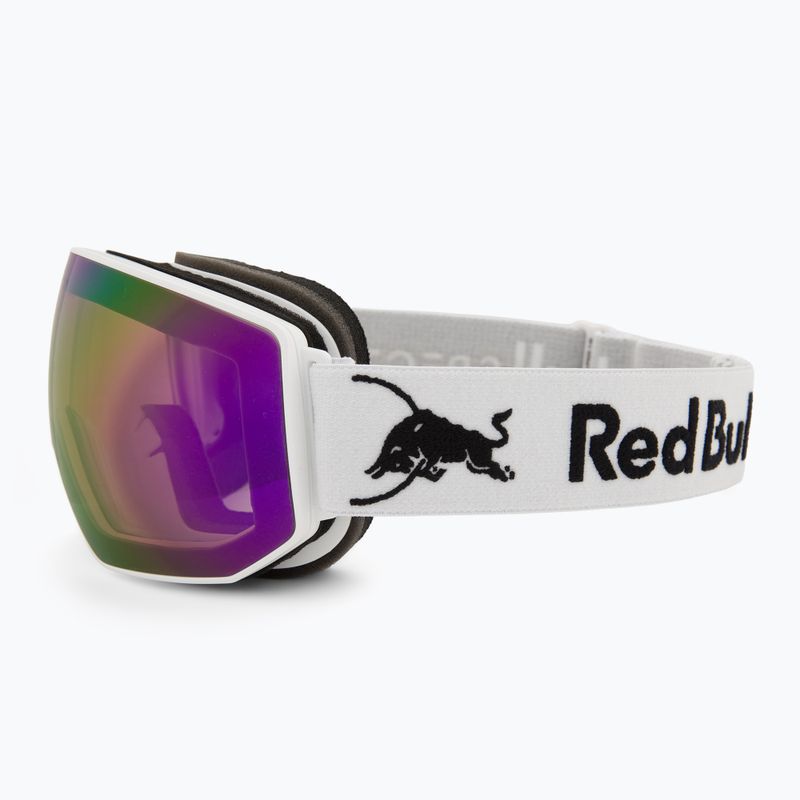 Скиорска маска Red Bull Spect Fink matt white/orange with purple mirror 4