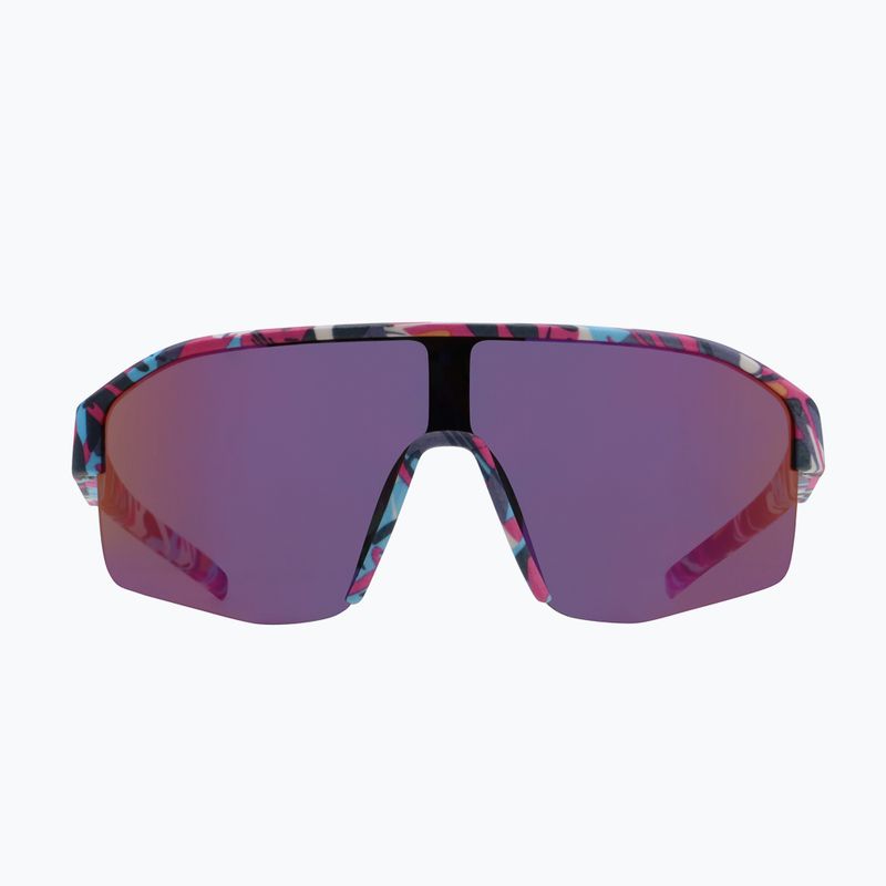 Слънчеви очила Red Bull SPECT Dundee matt blue-pink pattern/smoke pink-yellow mirror 5