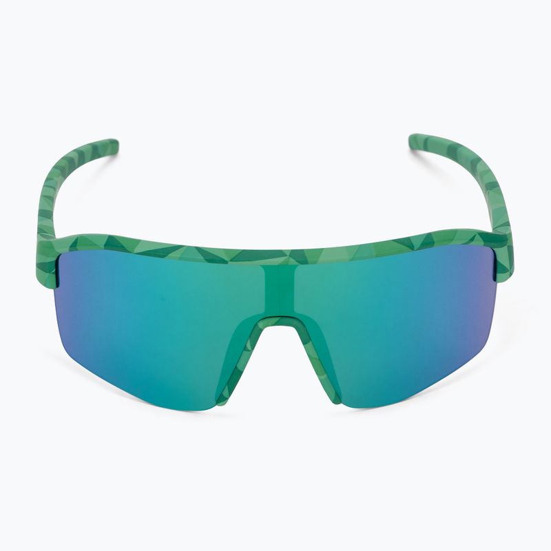 Слънчеви очила Red Bull SPECT Dundee matt turquoise pattern/smoke green-purple mirror 3
