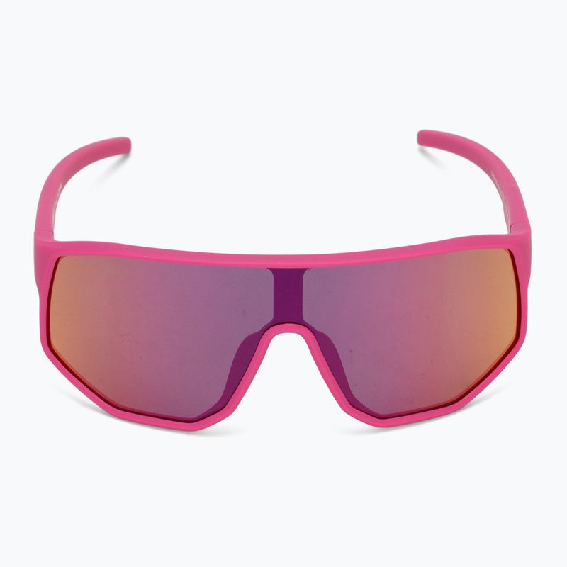 Слънчеви очила Red Bull SPECT Dash neon pink/smoke with pink-yellow mirror 3