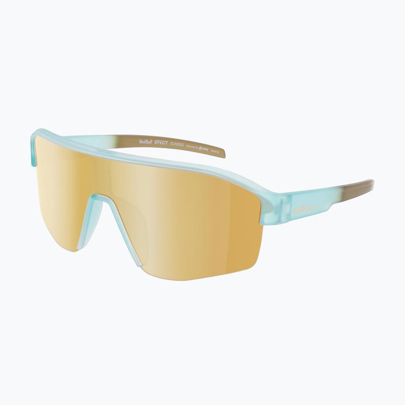 Слънчеви очила Red Bull SPECT Dundee matt clear light blue/ brown with gold mirror 2