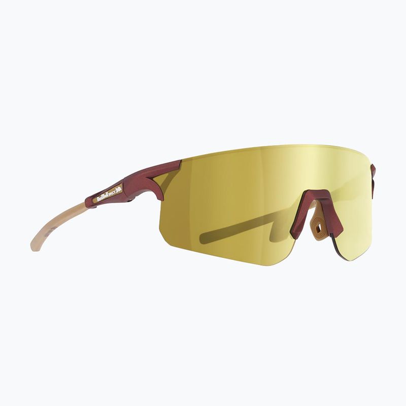 Слънчеви очила Red Bull SPECT Ricky IB matt metallic mauve/ brown with gold mirror