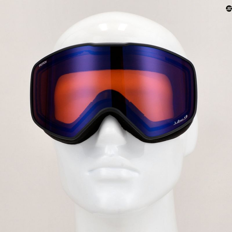 Julbo Pulse черни/златни/блестящо сини ски очила 7