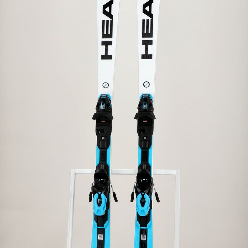 HEAD WC Rebels e.SLR SW LYT-PR + PR 11 бели/сини ски за спускане 8