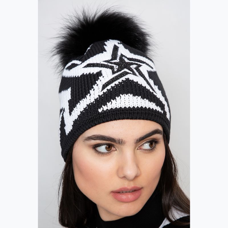 Дамска зимна шапка Sportalm Soffine m.P optical white 9