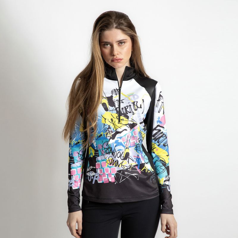Дамски суитчър Sportalm Bonny Print черен 2