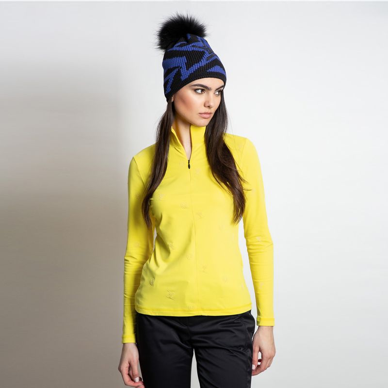 Дамски суитшърт Sportalm Helsinki blazing yellow 2