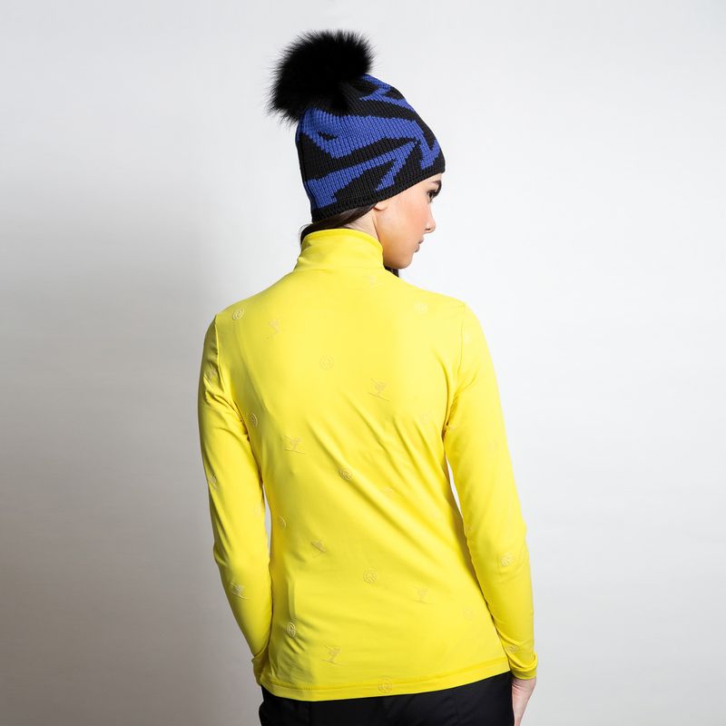 Дамски суитшърт Sportalm Helsinki blazing yellow 4