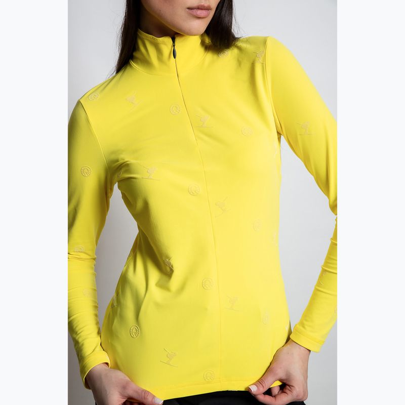 Дамски суитшърт Sportalm Helsinki blazing yellow 5