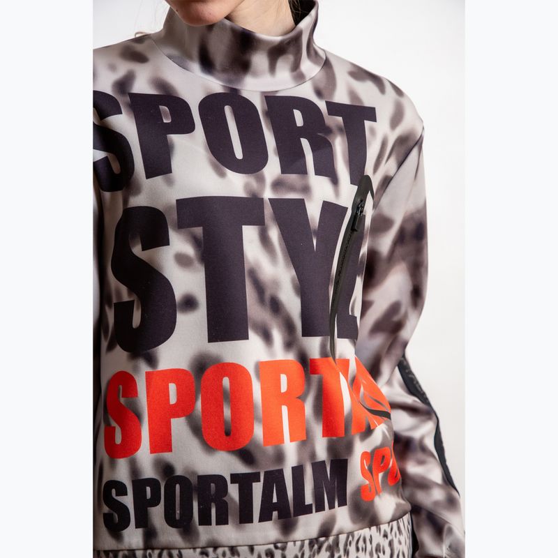 Дамски суитчър Sportalm Once сиво-розов 5