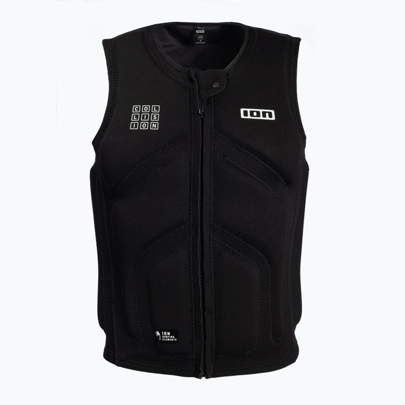 Мъжка защитна жилетка ION Collision Core Front Zip 900 black 48222-4161