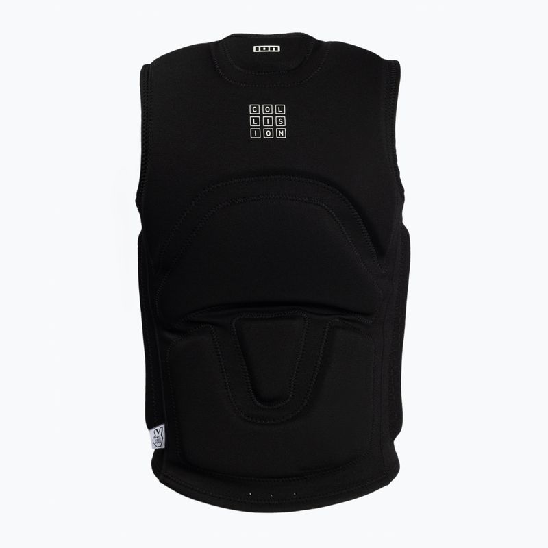 Мъжка защитна жилетка ION Collision Core Front Zip 900 black 48222-4161 2