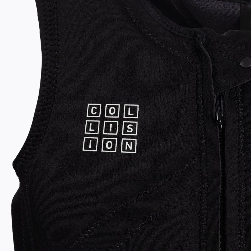 Мъжка защитна жилетка ION Collision Core Front Zip 900 black 48222-4161 4
