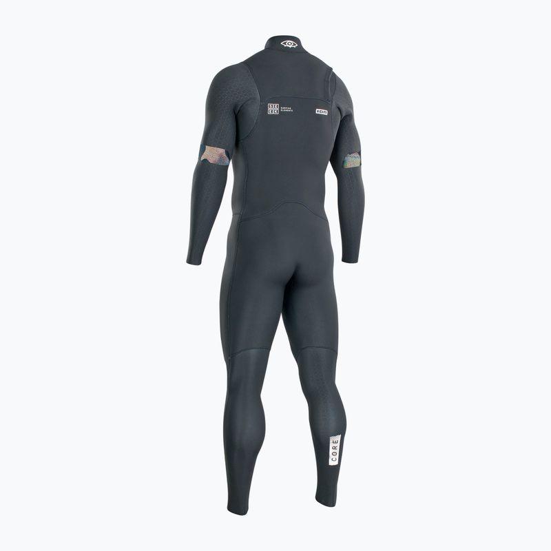Мъжки ION Seek Core 5/4 Front Zip Black Swim Foam 2