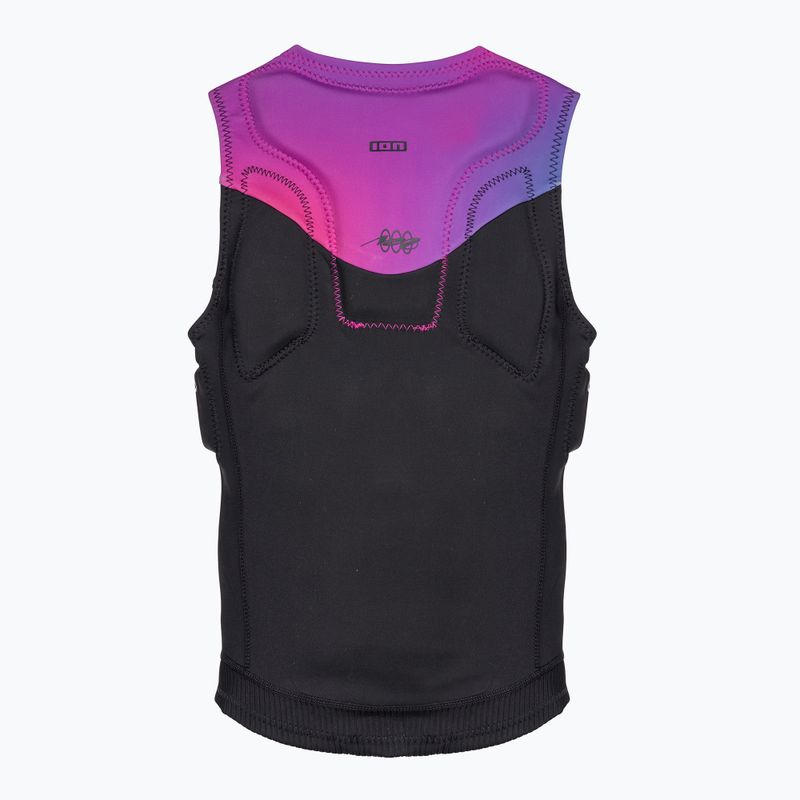 Дамска защитна жилетка ION Ivy Front Zip black/pink 48233-4169 2
