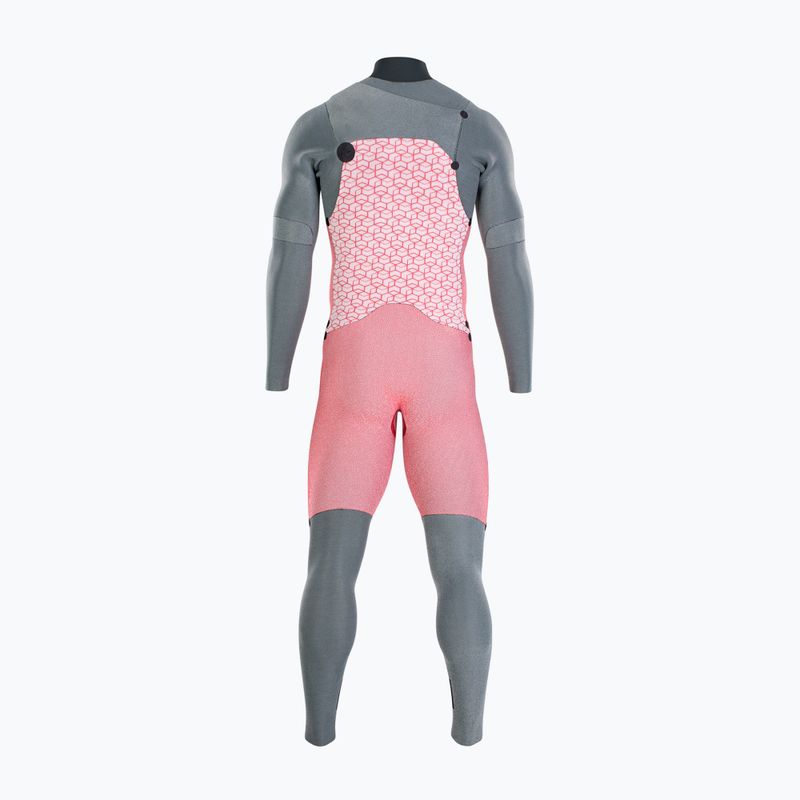 Мъжки неопренов костюм за плуване ION Seek Core 3/2 Front Zip blue gradient 4
