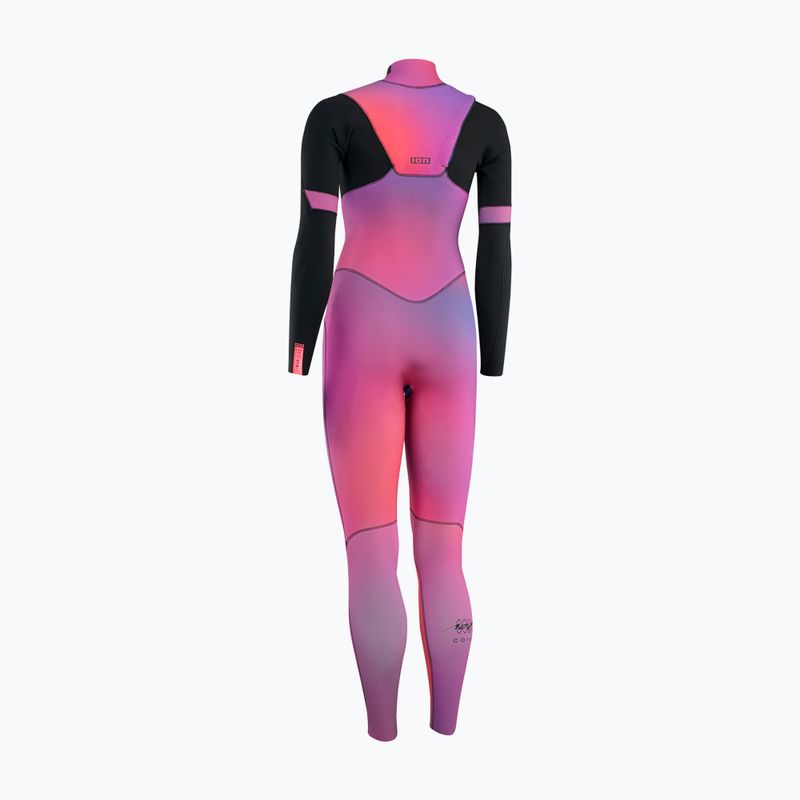 Дамски неопренов костюм за плуване ION Amaze Core 4/3 Front Zip pink gradient 2