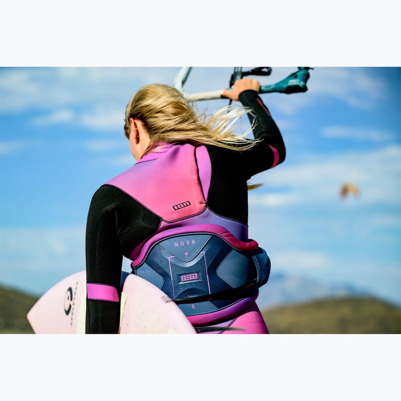 Дамски неопренов костюм за плуване ION Amaze Core 4/3 Front Zip pink gradient 8