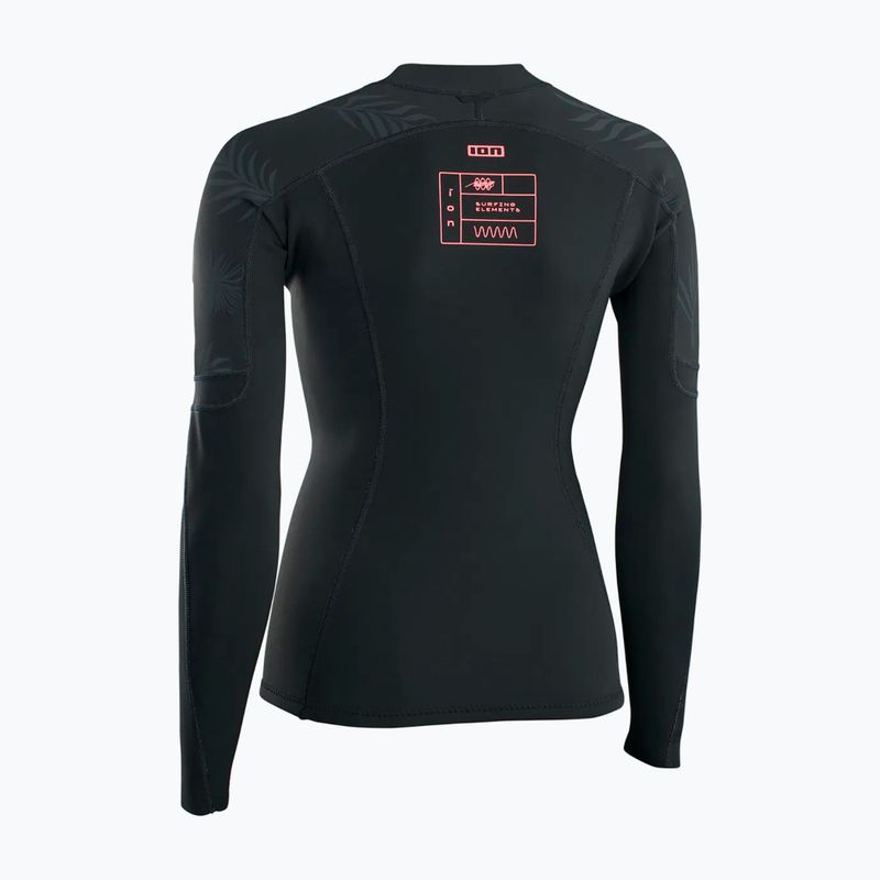 Дамска блуза с дълъг ръкав за плуване ION Neo Zip Top 1.5 black 3