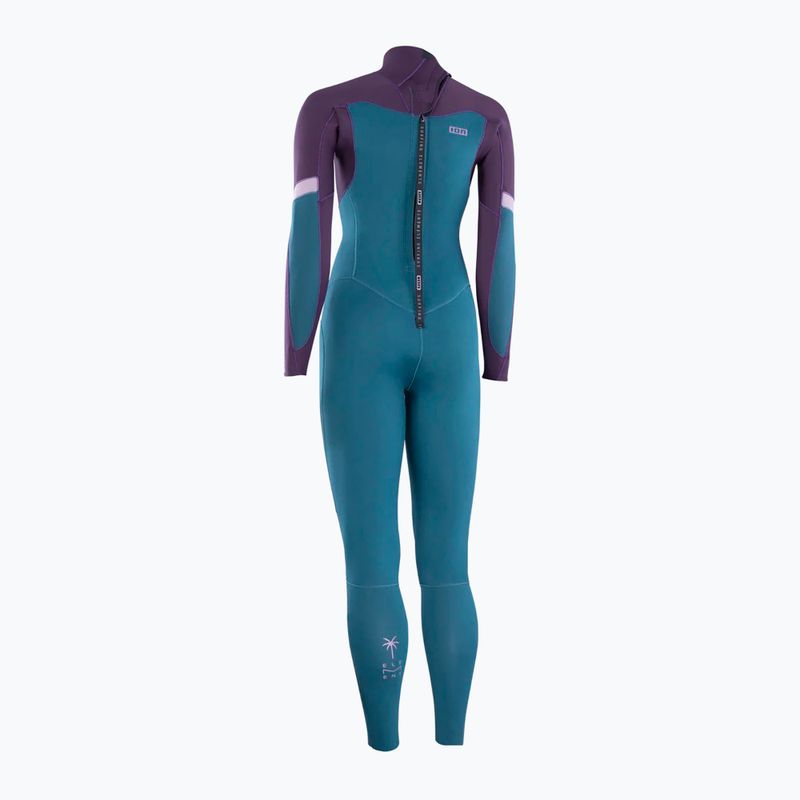Дамски неопренов костюм за плуване  ION Element 5/4 Back Zip deep forest 3