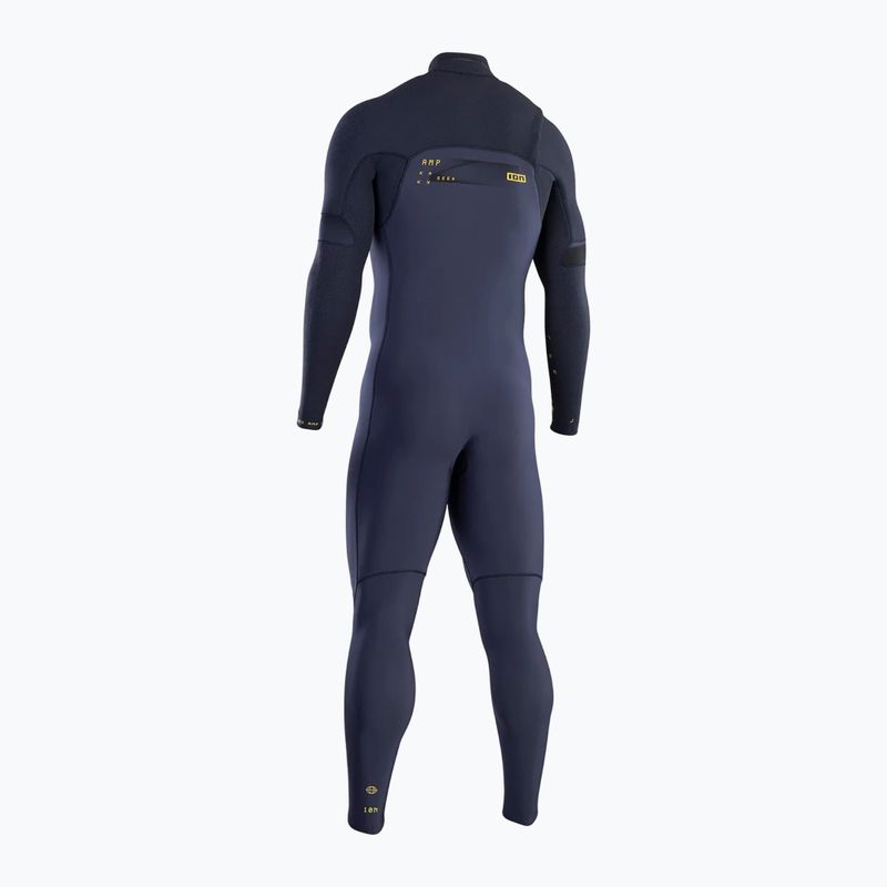 Мъжки неопреннов костюм за плуване ION Seek Amp 5/4 Front Zip blue nights 2