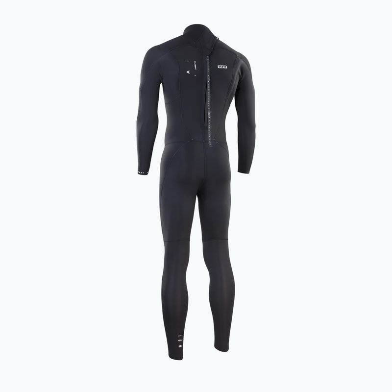 Мъжки неопреннов костюм за плуване ION Element 4/3 mm Back Zip black 2