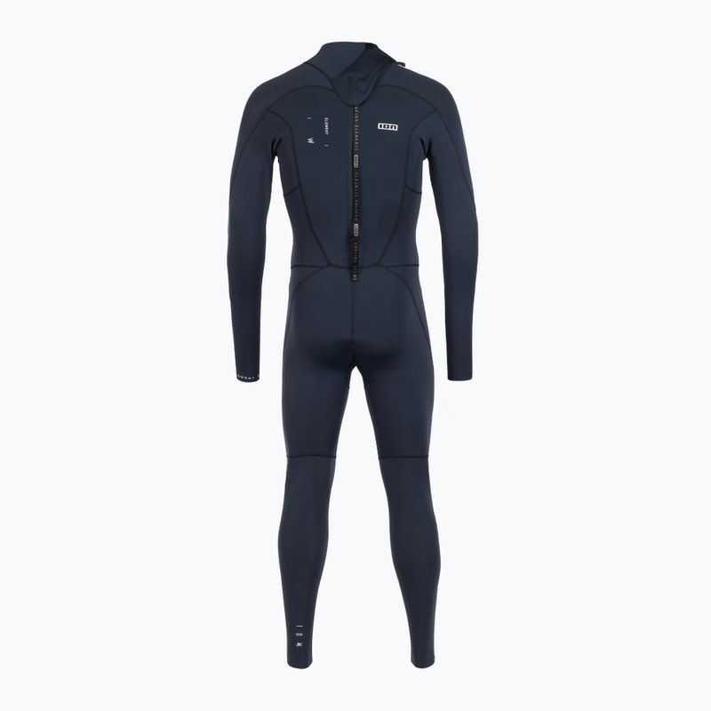Мъжки хидрокостюм ION Element 3/2 Back Zip blue nights 3