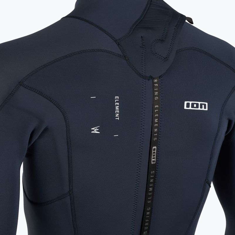 Мъжки хидрокостюм ION Element 3/2 Back Zip blue nights 6