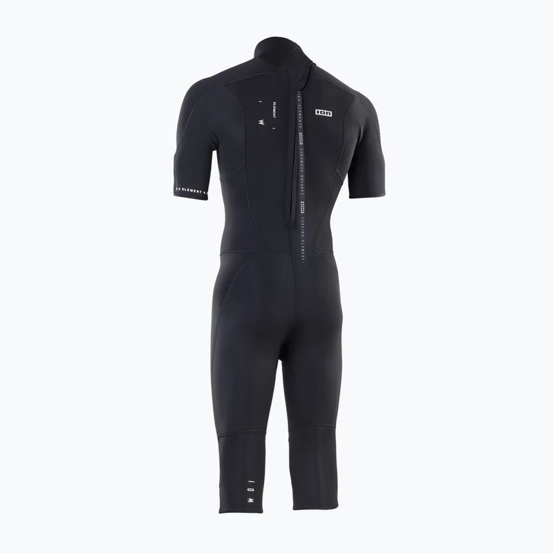 Мъжки неопреннов костюм за плуване ION Element 3/2 mm Overknee Back Zip black 2