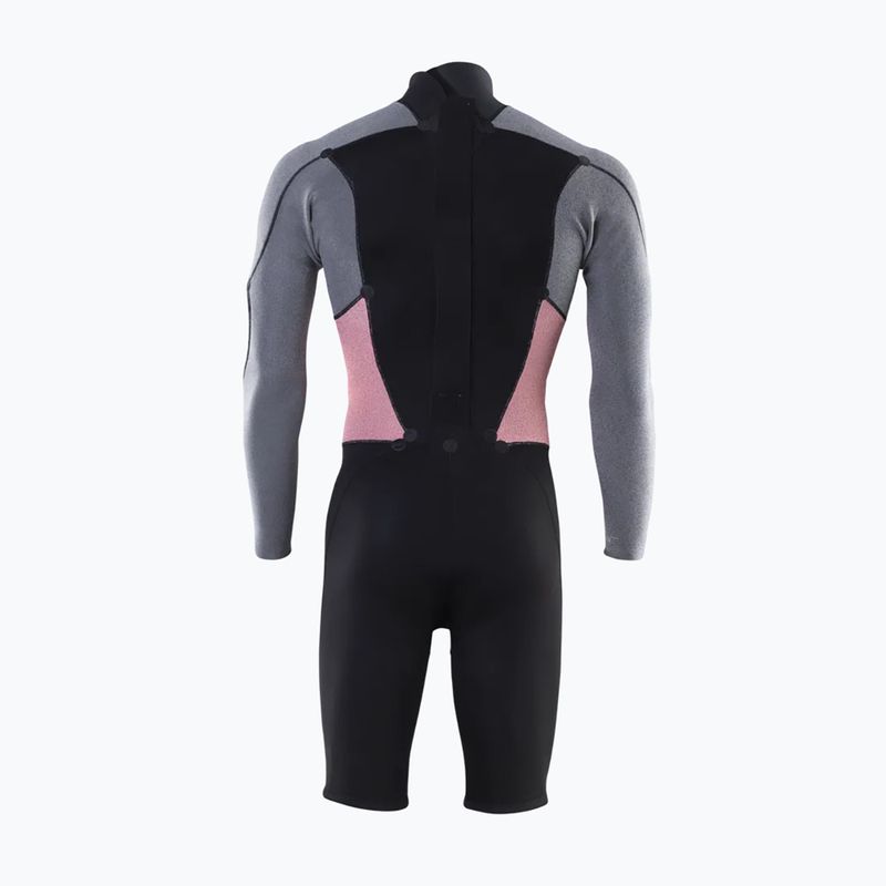 Мъжки неопреннов костюм за плуване ION Element 2/2 mm Shorty Back Zip blue nights 4