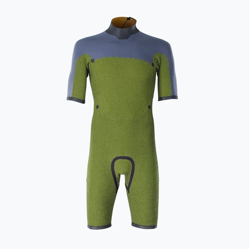 Мъжки неопреннов костюм за плуване ION Seek Core 2/2 mm Shorty Back Zip gold burst 3