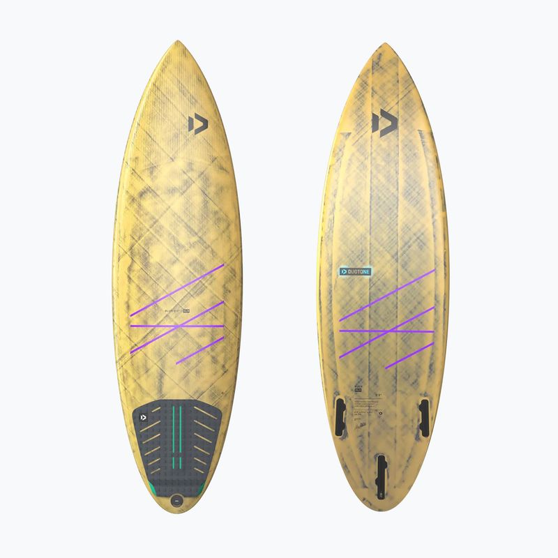 Дъска за кайтсърфинг Duotone Surf Kite Blur SLS sand/purple