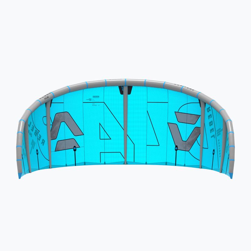 Хвърчило за кайтсърфинг Duotone Rebel D/LAB Turquoise/Grey 4