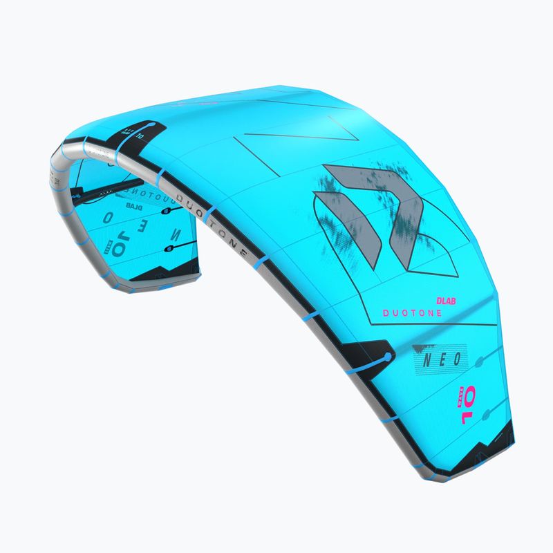 Хвърчило за кайтсърфинг Duotone Neo D/LAB turquoise/grey 2