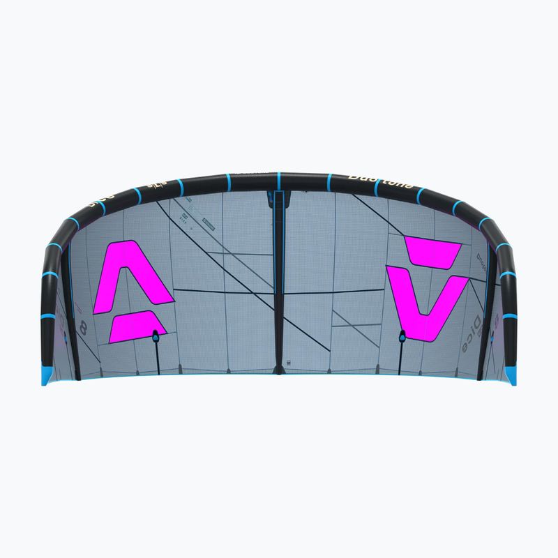 Хвърчило за кайтсърфинг Duotone Dice SLS dark grey/pink 4
