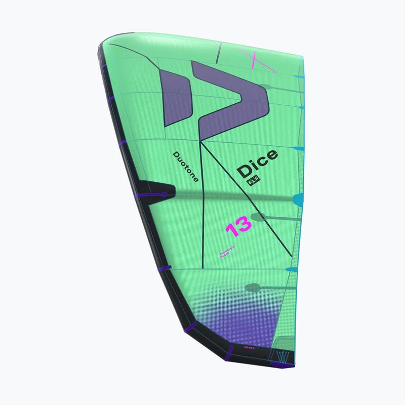 Хвърчило за кайтсърфинг Duotone Dice SLS green/heron 3