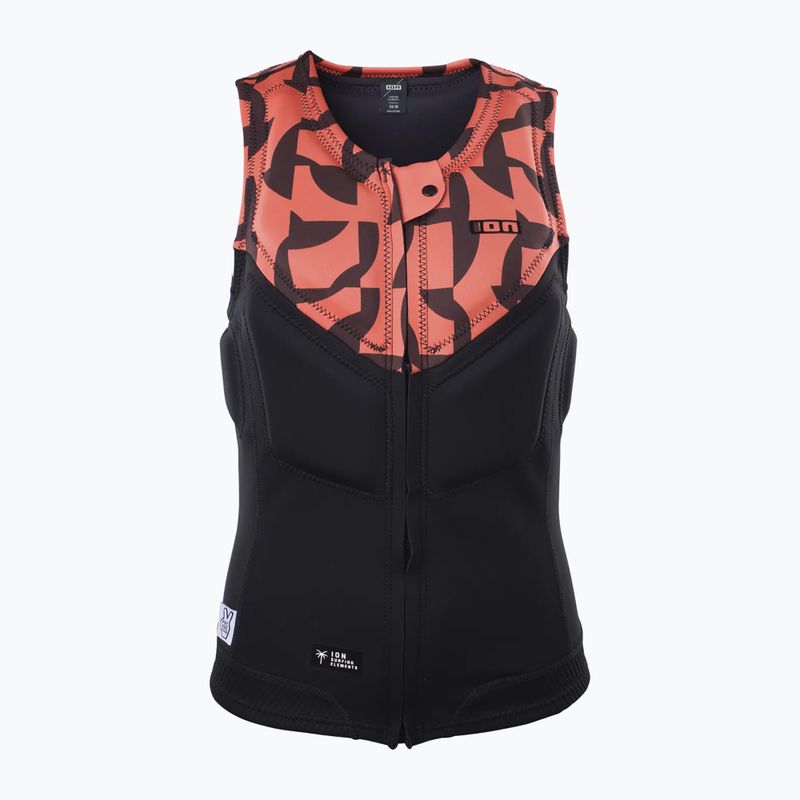 Дамска предпазна жилетка ION Ivy Front Zip tiger coral