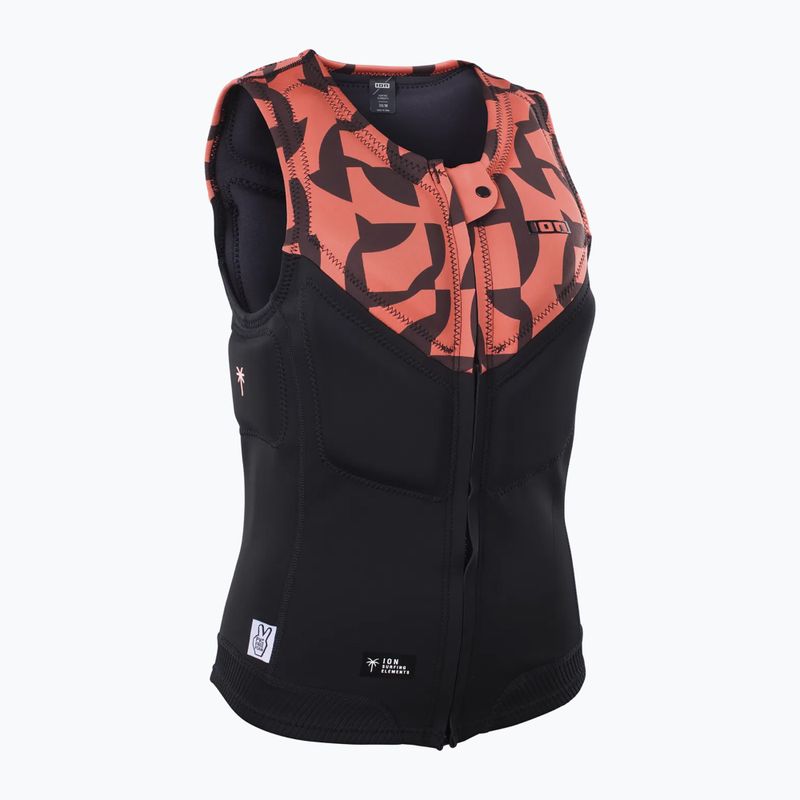 Дамска предпазна жилетка ION Ivy Front Zip tiger coral 3