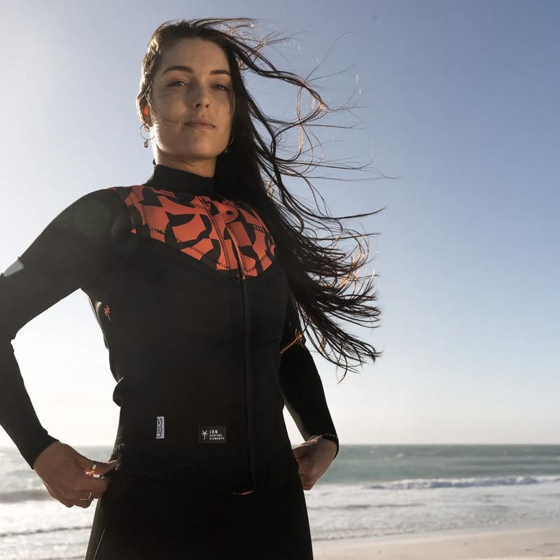 Дамска предпазна жилетка ION Ivy Front Zip tiger coral 7