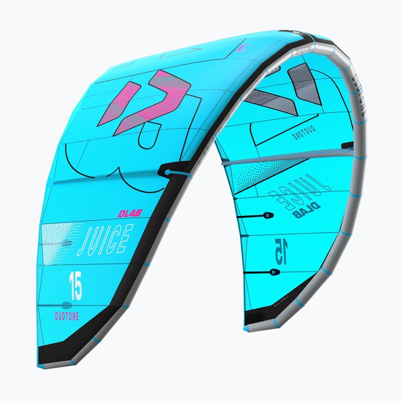 Хвърчило за кайтсърфинг Duotone Juice D/LAB turquoise/grey 2