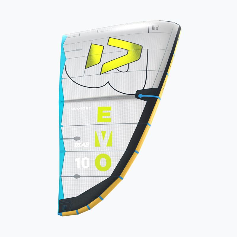 Хвърчило за кайтсърфинг Duotone Evo D/LAB grey/lime 3